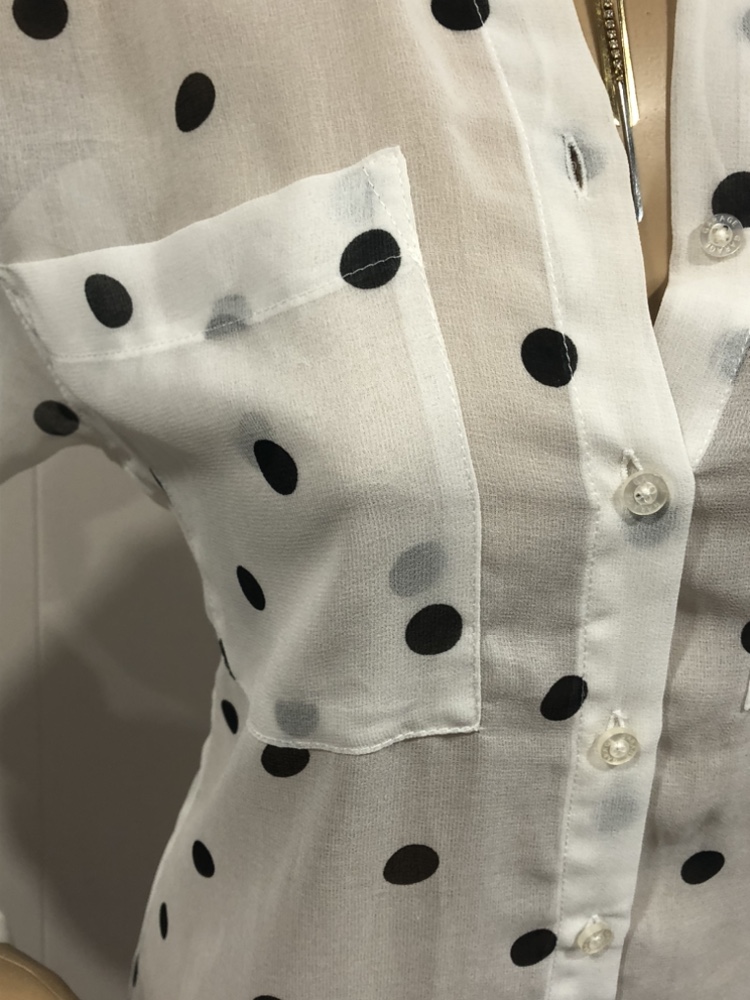 Garage clothing polka dot blouse image indicator(6)