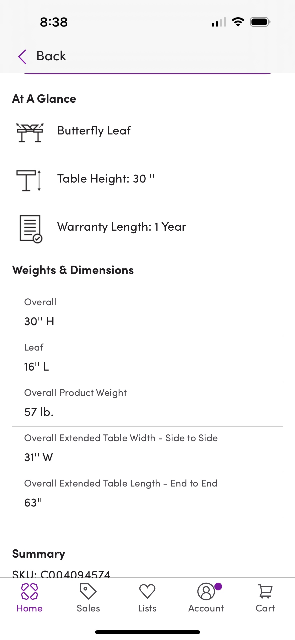 Extendable dining table for sale - photo 3