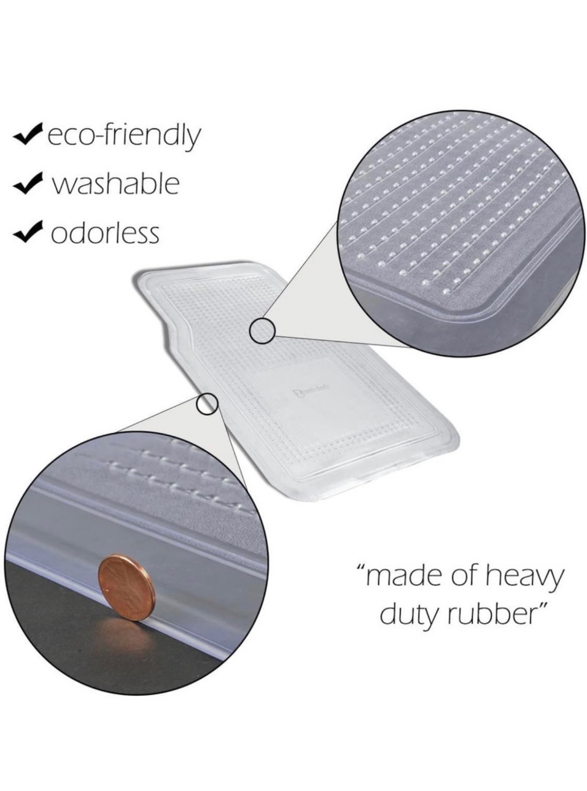 4-Piece Vehicle Mats Universal Fit BRAND NEW in Box - photo 3