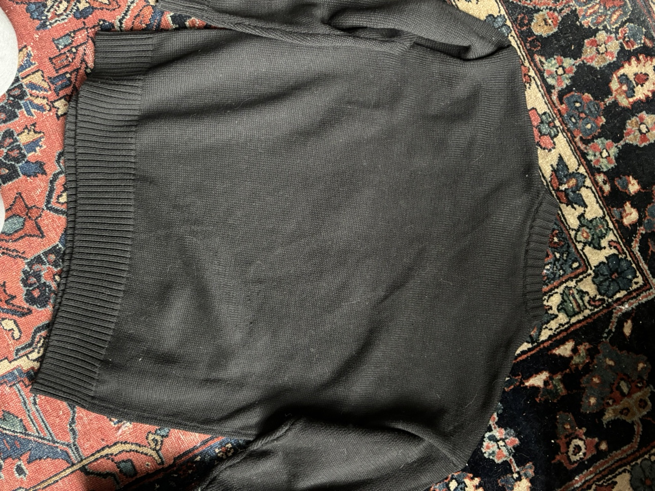 Men Japanese Embroidered Black Sweater size XL - photo 4