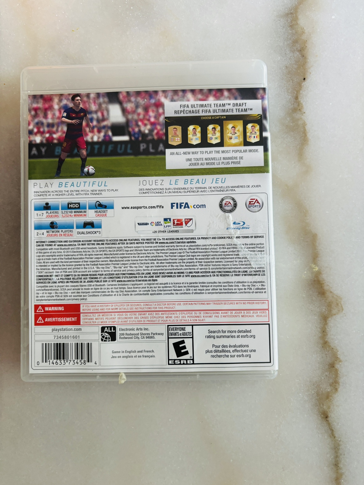 FIFA 16 PS3 Soccer Games $10 - photo 3