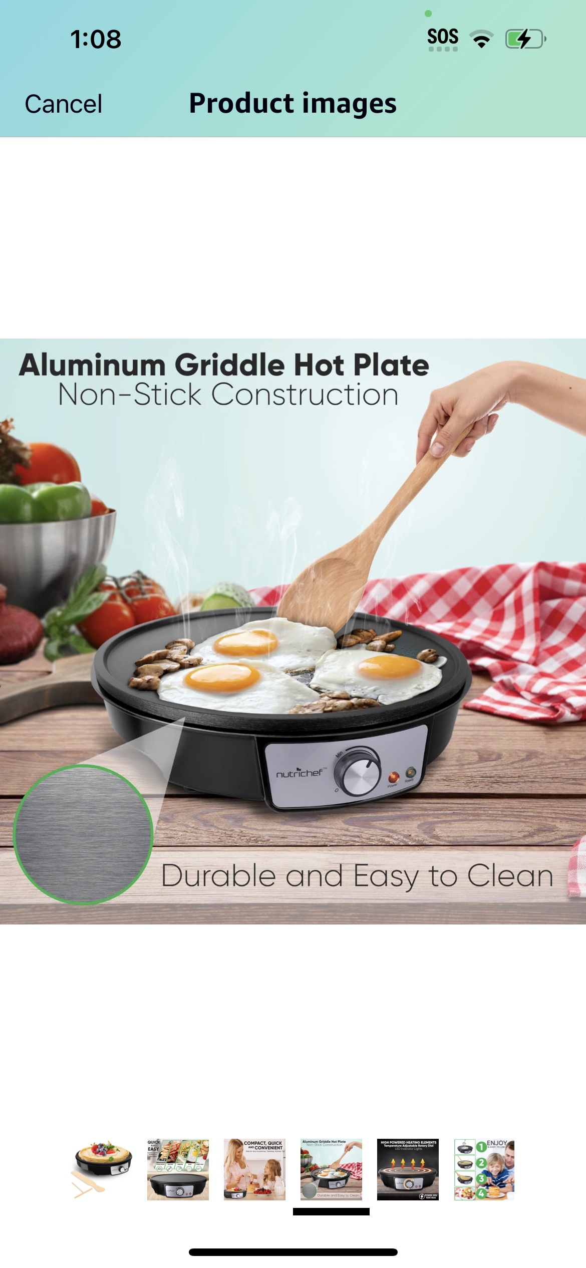 Electric crepe maker #469 - photo 2