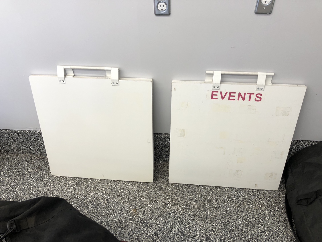 Wood Sandwich Boards