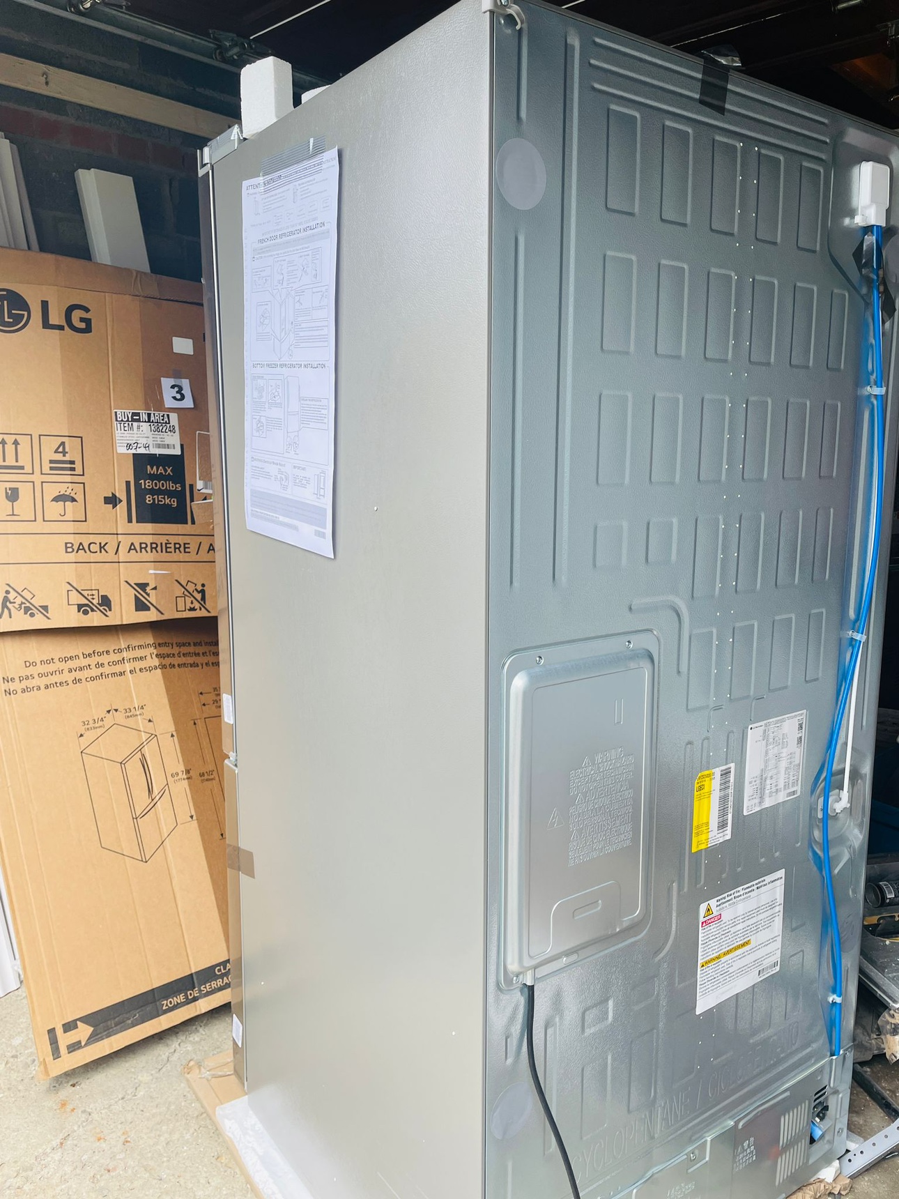 LG LRFCS2503S French Door Refrigerator, 33 inch Width - photo 2