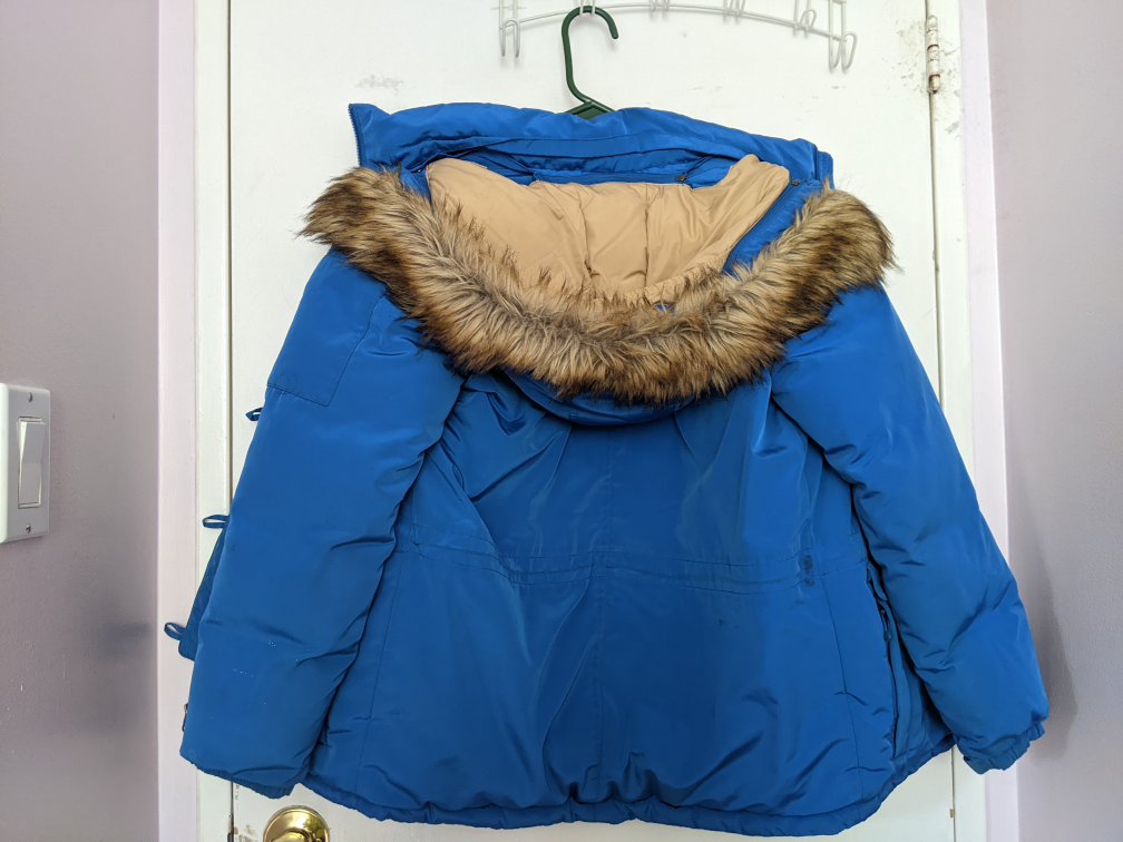 The North Face Blue Winter Jacket Kids Size 150 image indicator(4)