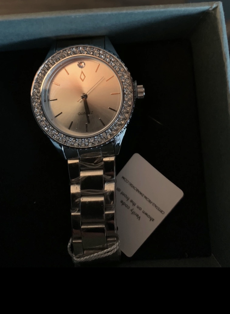 Brand new Nic and Syd SWAROVSKI diva crystal watch thumbnail