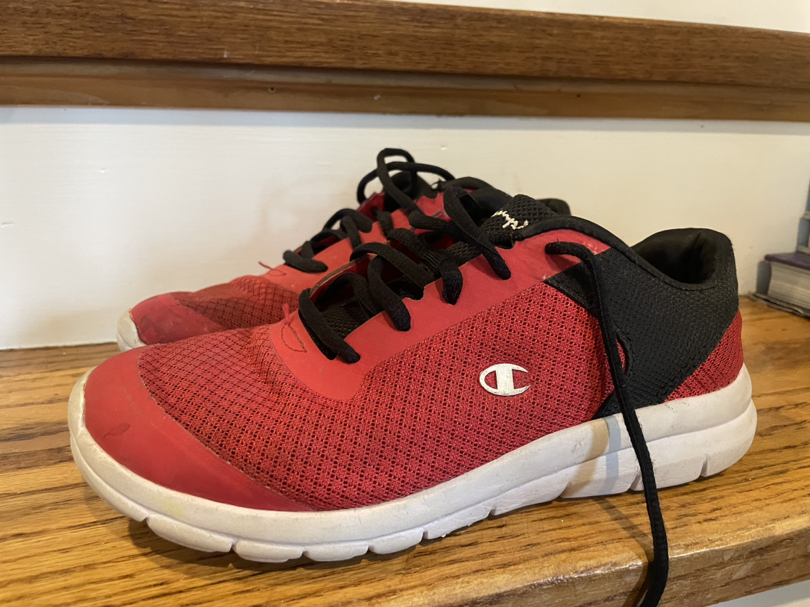 Boys Champions shoes size 5