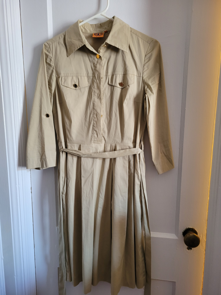 Tori birch tan Leena khaki dress image indicator(3)