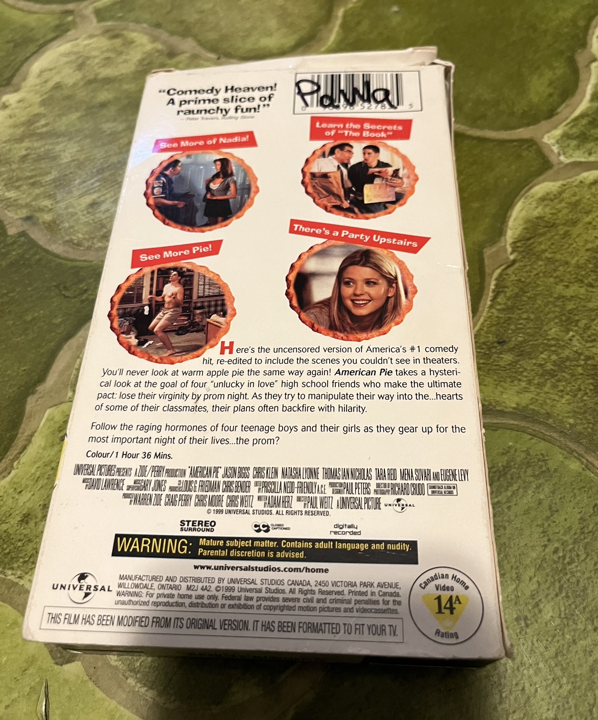 American Pie VHS - photo 2