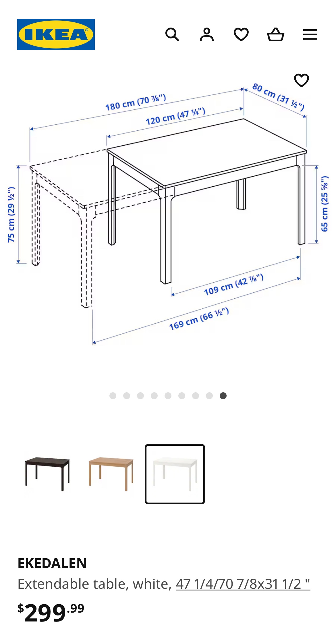 Extendable dining table - photo 4
