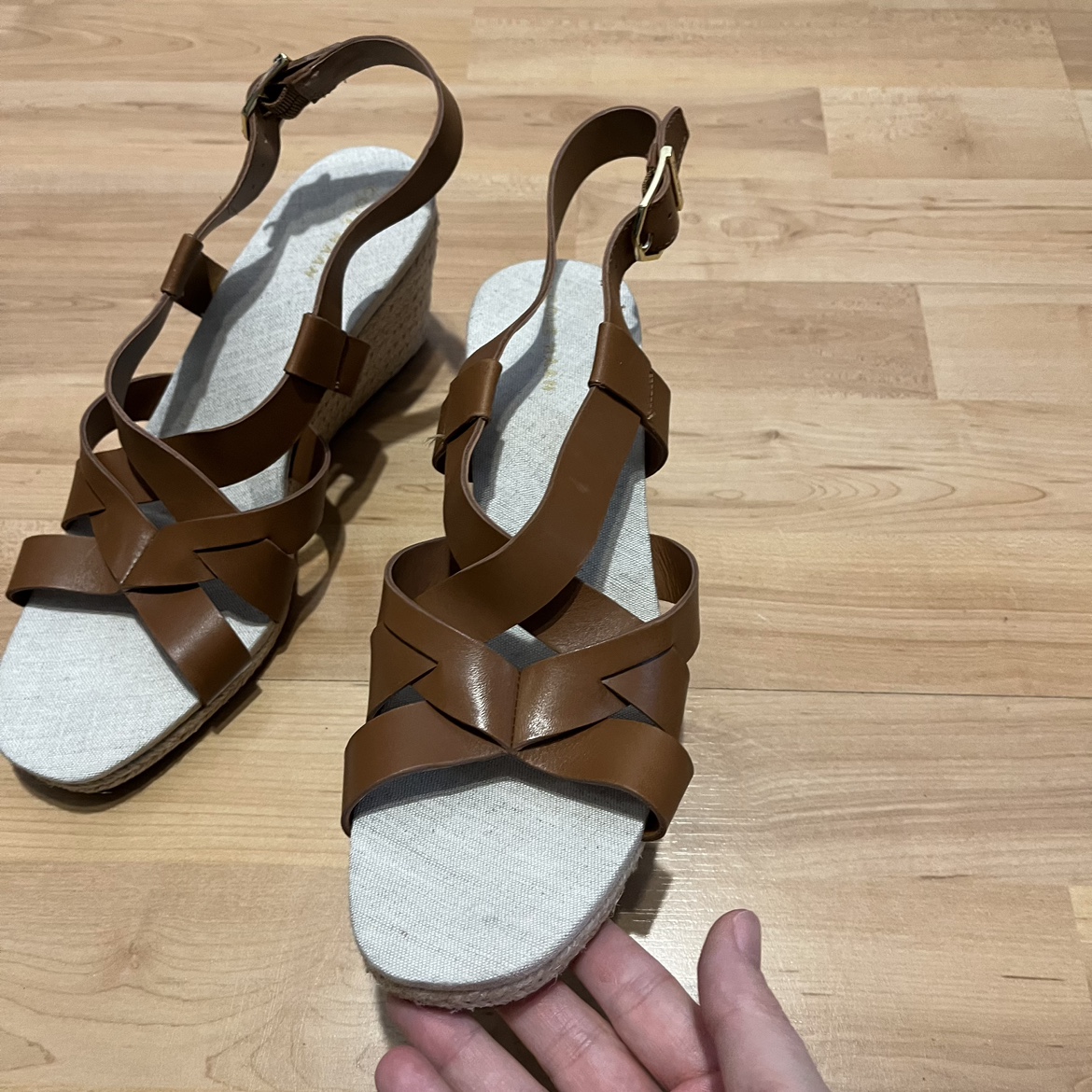 EEUC Cole Haan Wedges Size 8.5 image indicator(3)