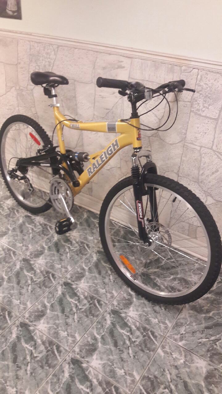 Raleigh Chill front/rear suspension mountain bike, - photo 4