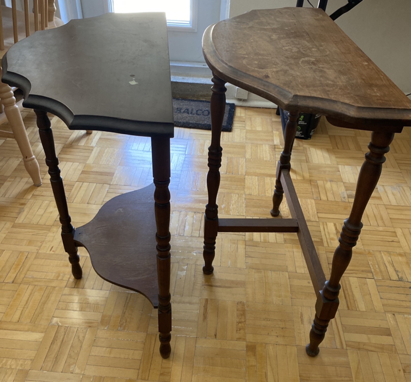 2 Vintage Side tables thumbnail