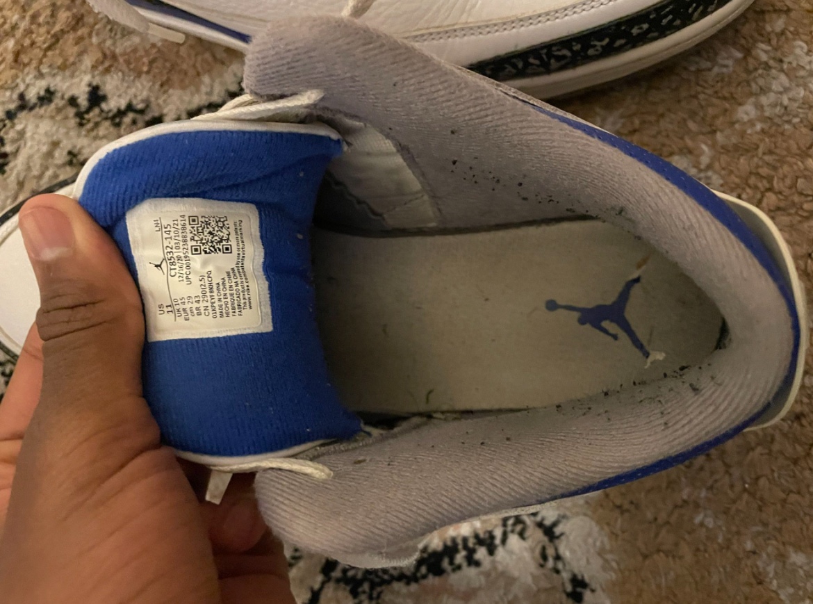 Jordan 3 Retro Racer Blue size 11 - photo 5