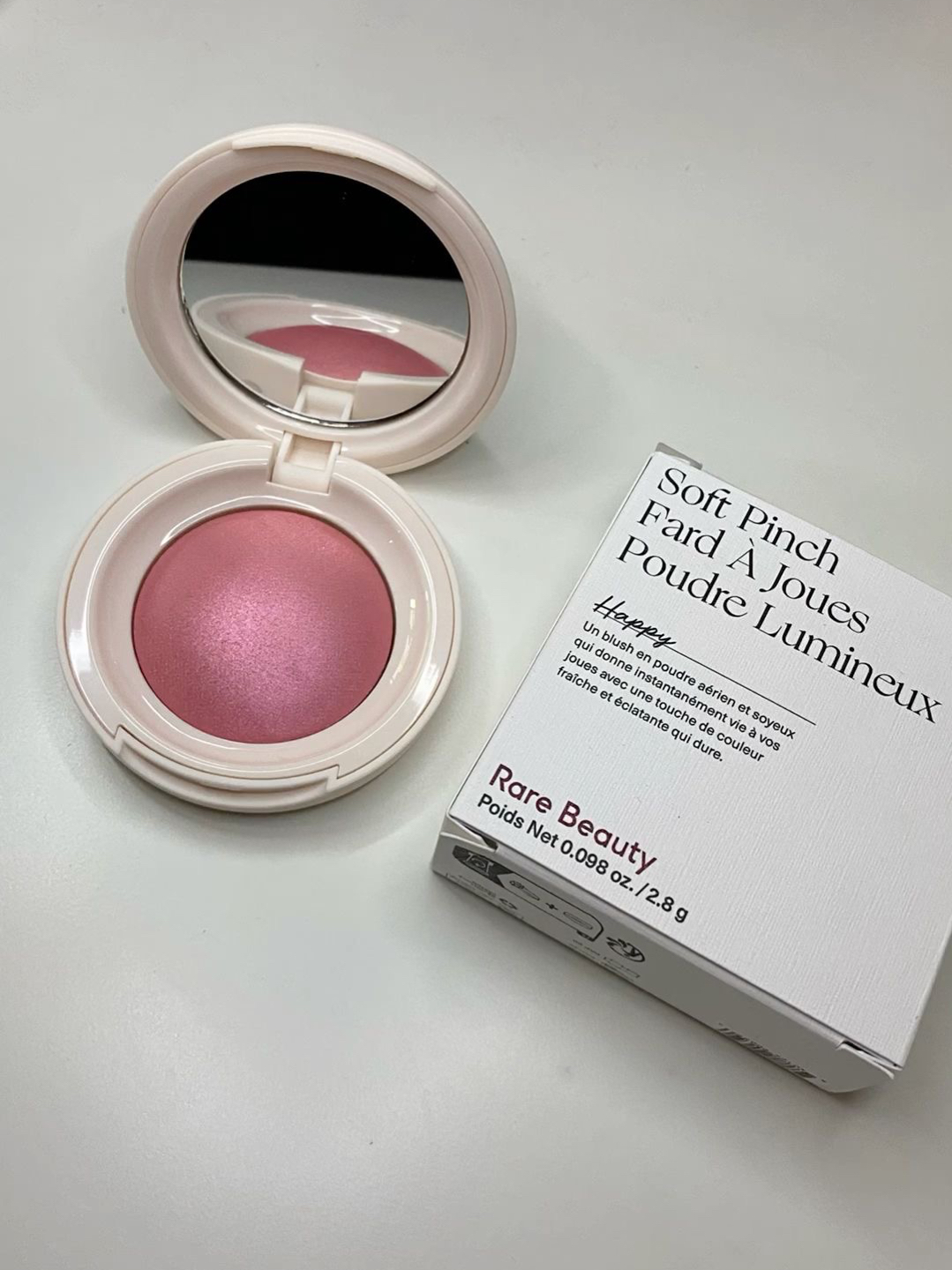 Rare Beauty Powder Blush: Happy thumbnail