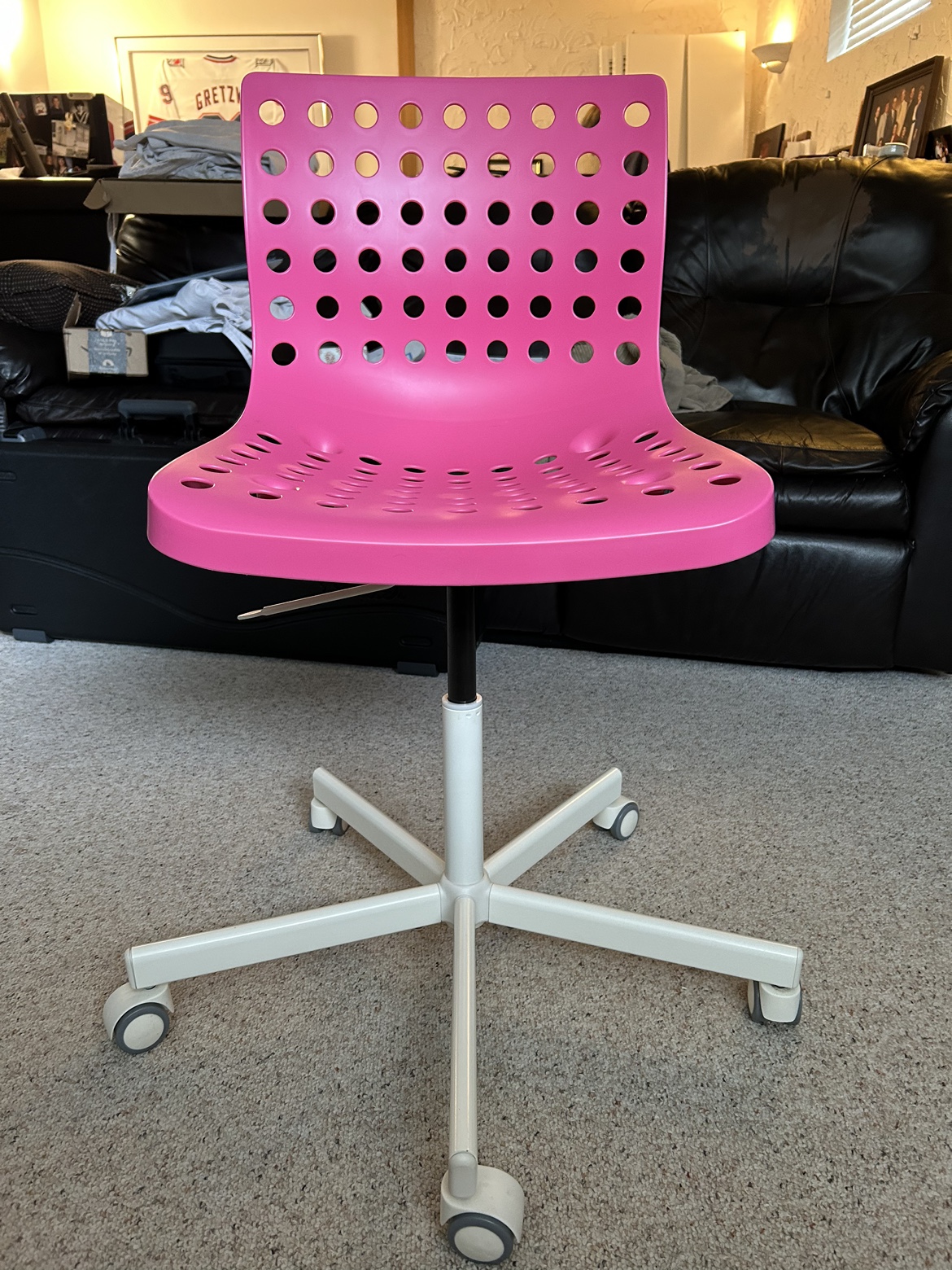 IKEA Pink Desk Chair - photo 2