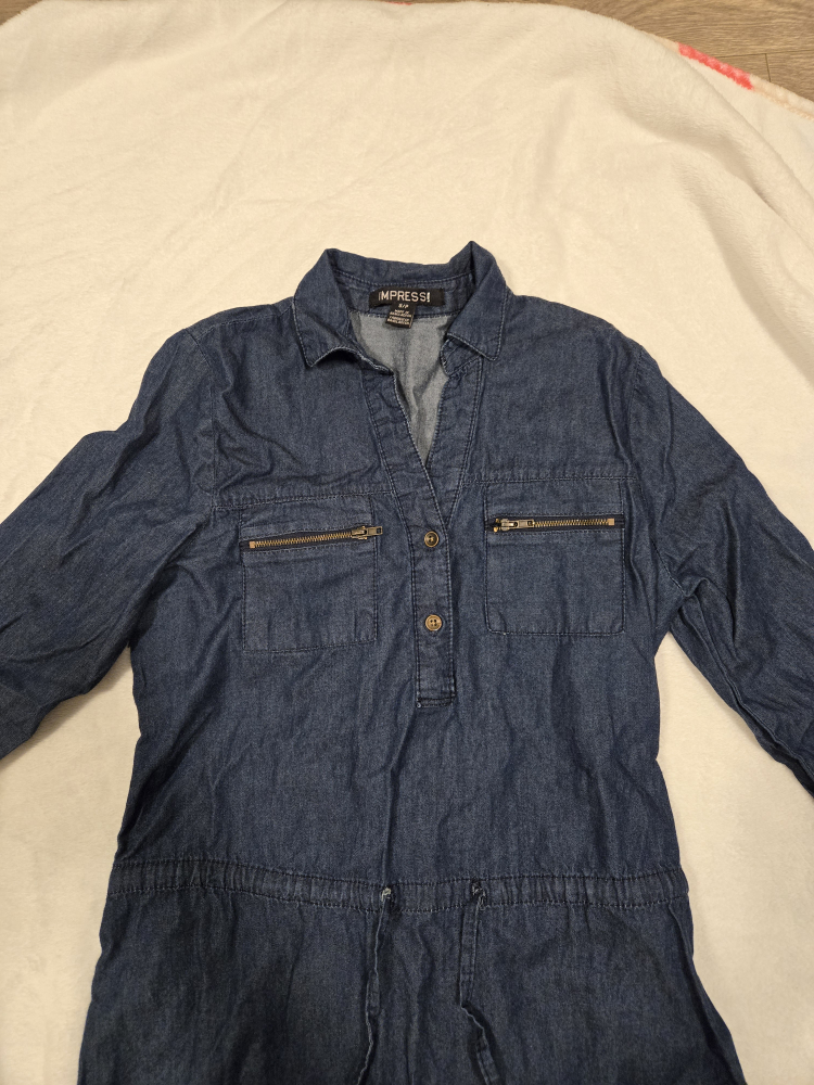 denim dress - photo 2
