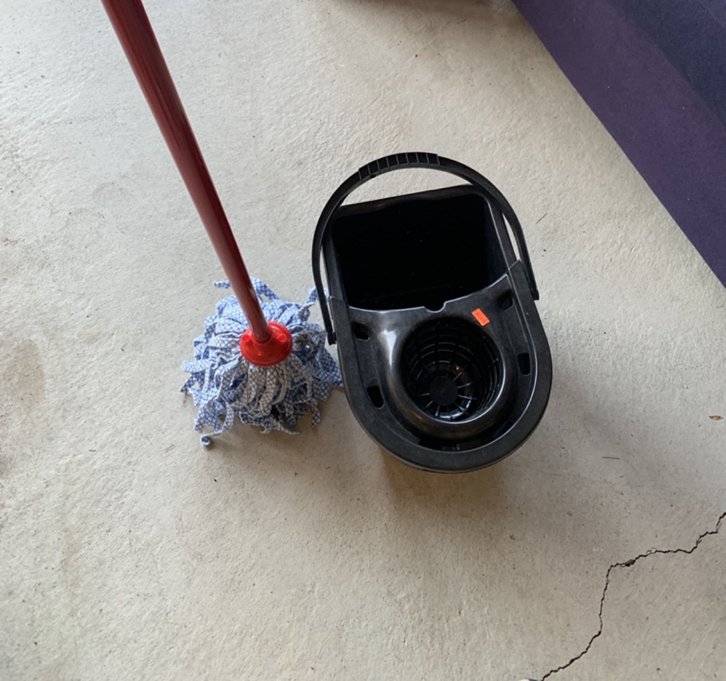 Mop and a bucket