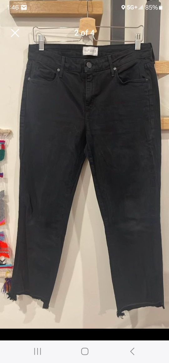 Parker Smith Size 28 Black Jeans thumbnail