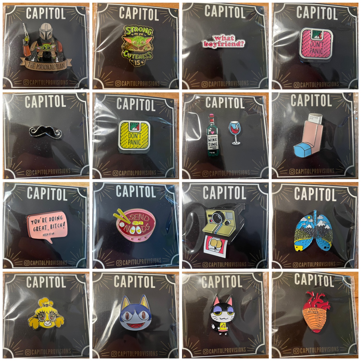 Collectible Enamel Pins for sale. image indicator(2)