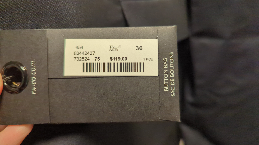 RW & CO. Brand new 2 pieces men's suit - photo 4