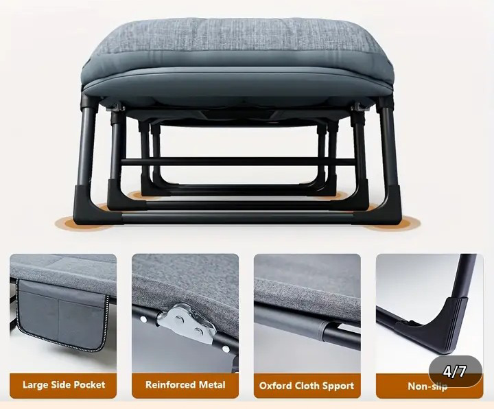 WFH  Chair Converts to Cot!! image indicator(4)