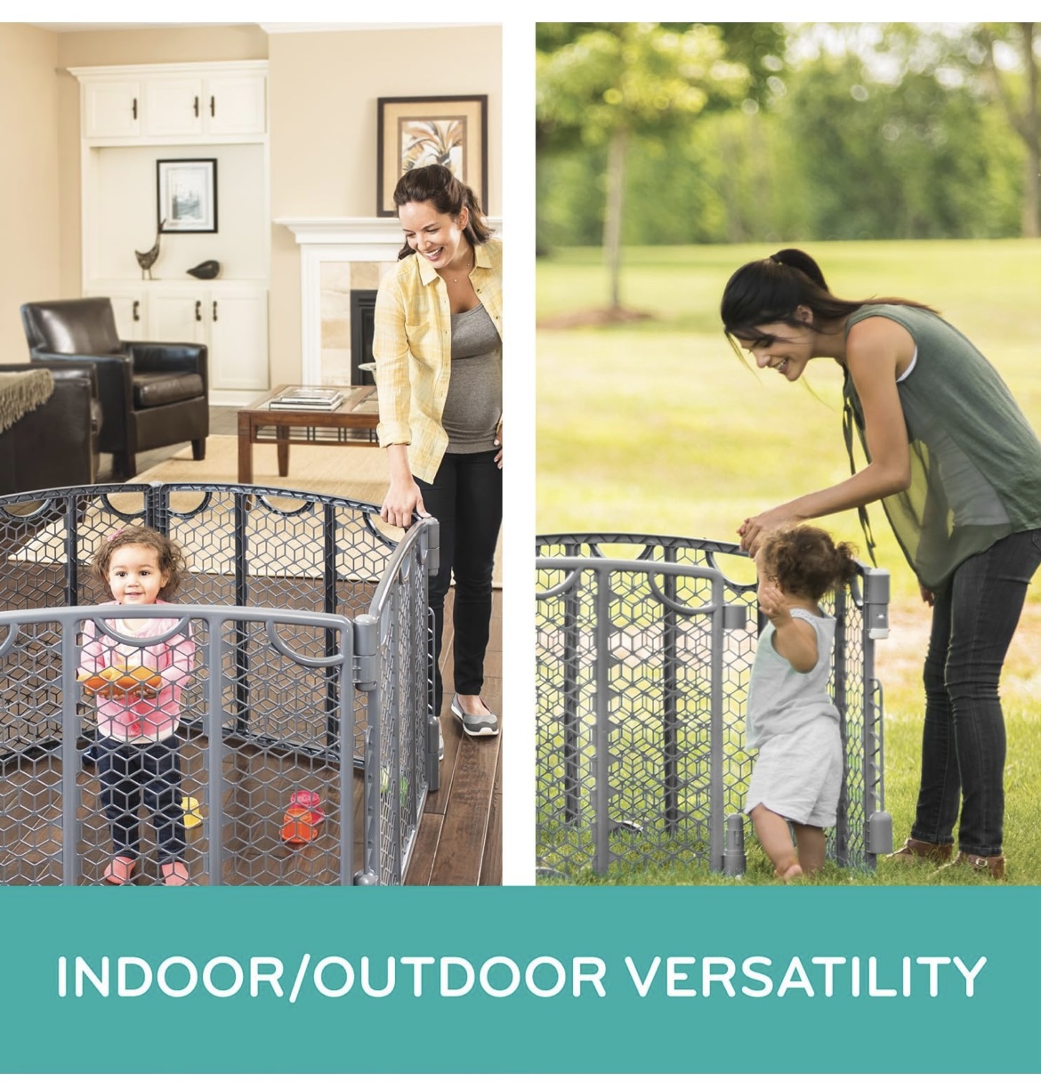 freecycle 🥕 EVENFLO PLAY SPACE ADJUSTABLE PLAY AREA (12 panels) thumbnail