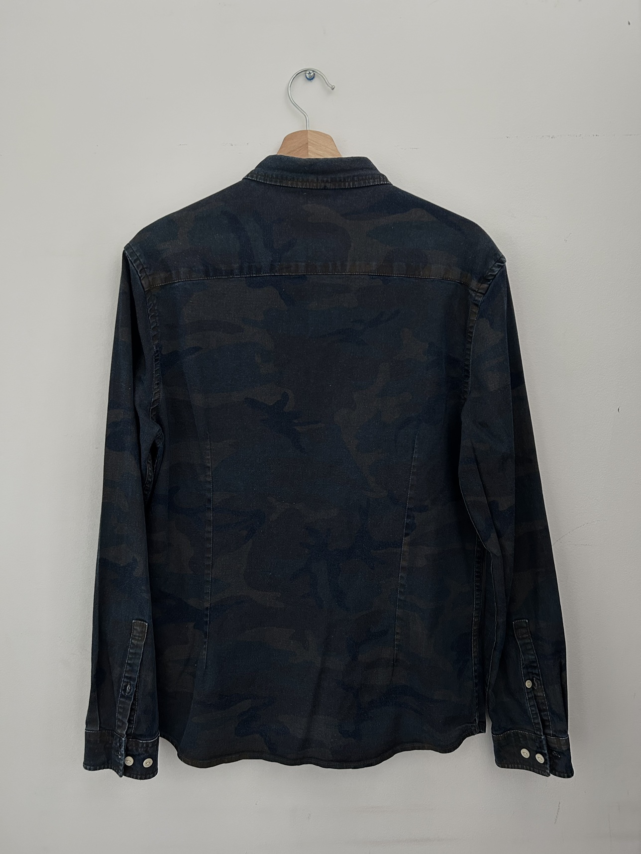 Denim Shirt Faded Army Print image indicator(2)
