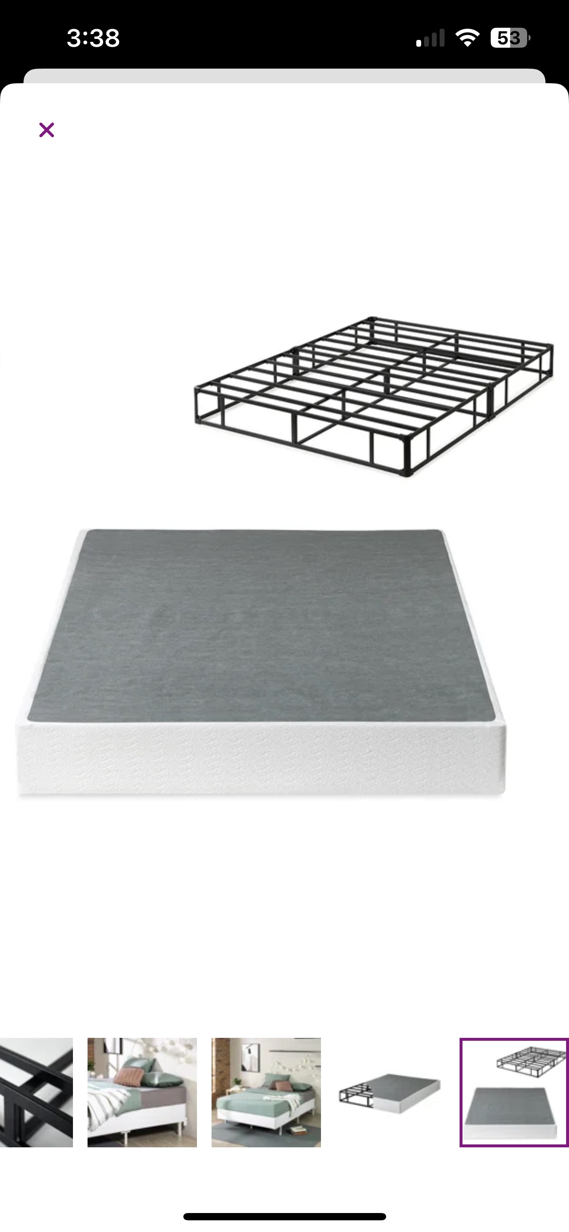 Queen Bed Frame & Spring Box - photo 5