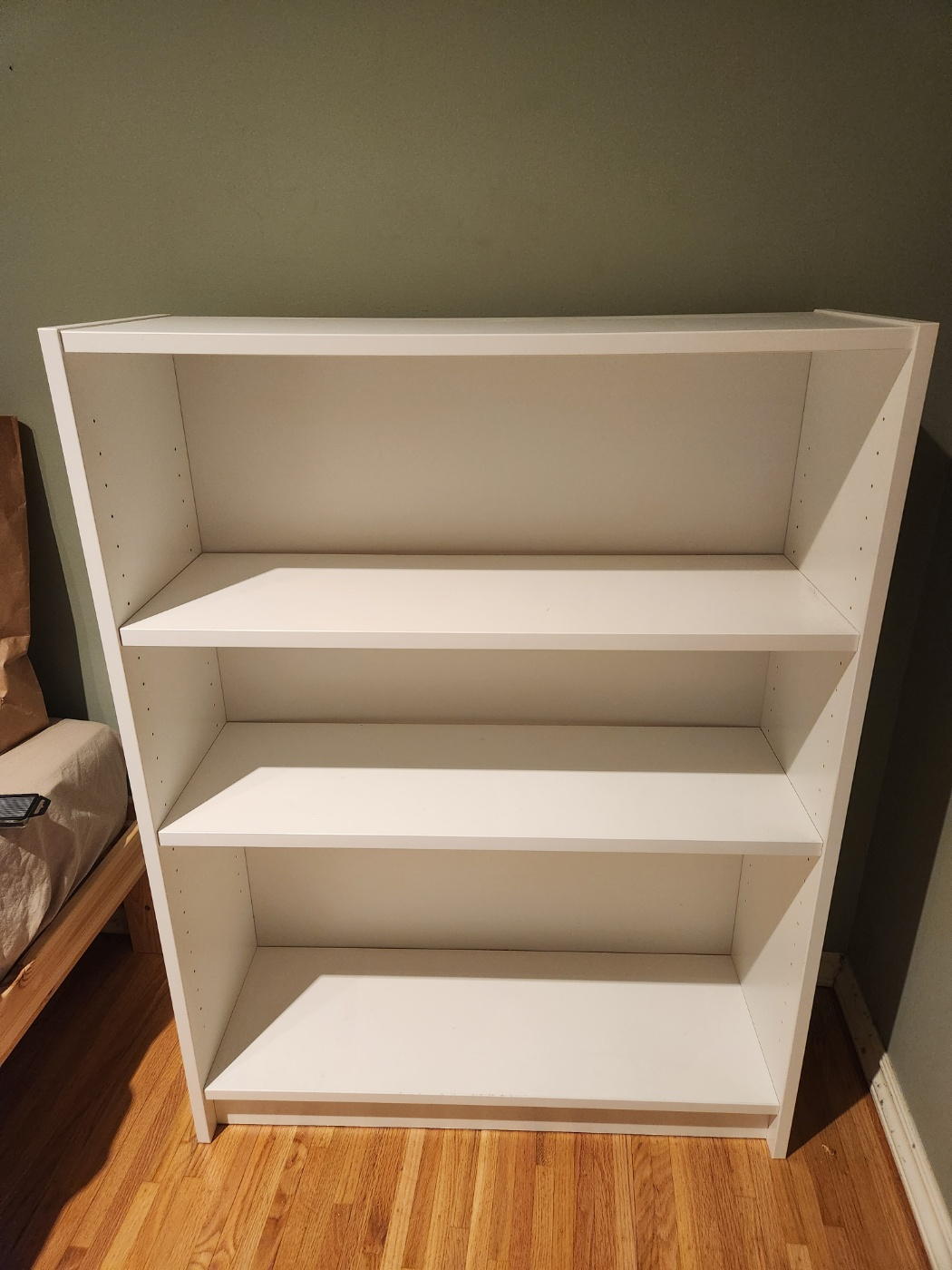 Ikea white bookshelf ×2