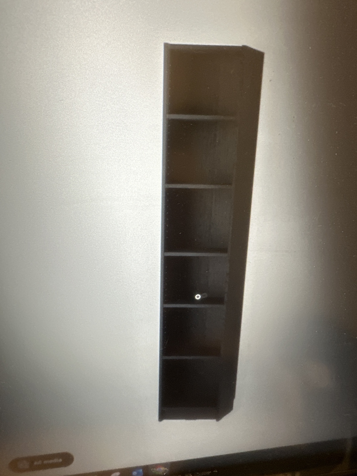 Book shelf’s  Black from IKEA fully assembled .