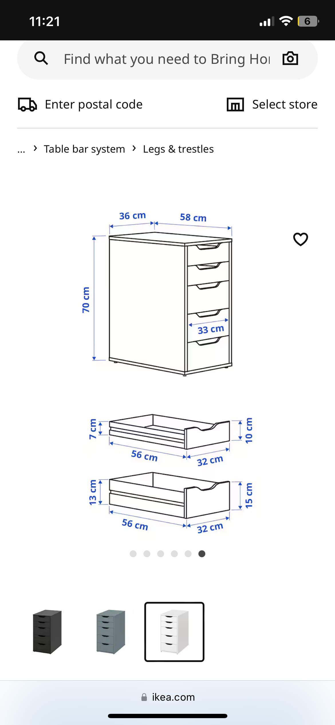 IKEA drawer + table - photo 3