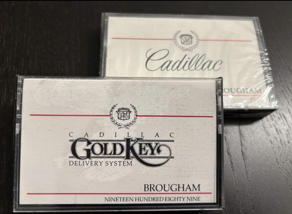 1989 Cadillac Brougham Cassette Set thumbnail
