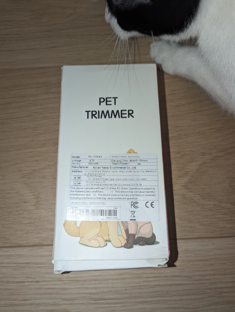 Pet Hair Trimmer image indicator(2)