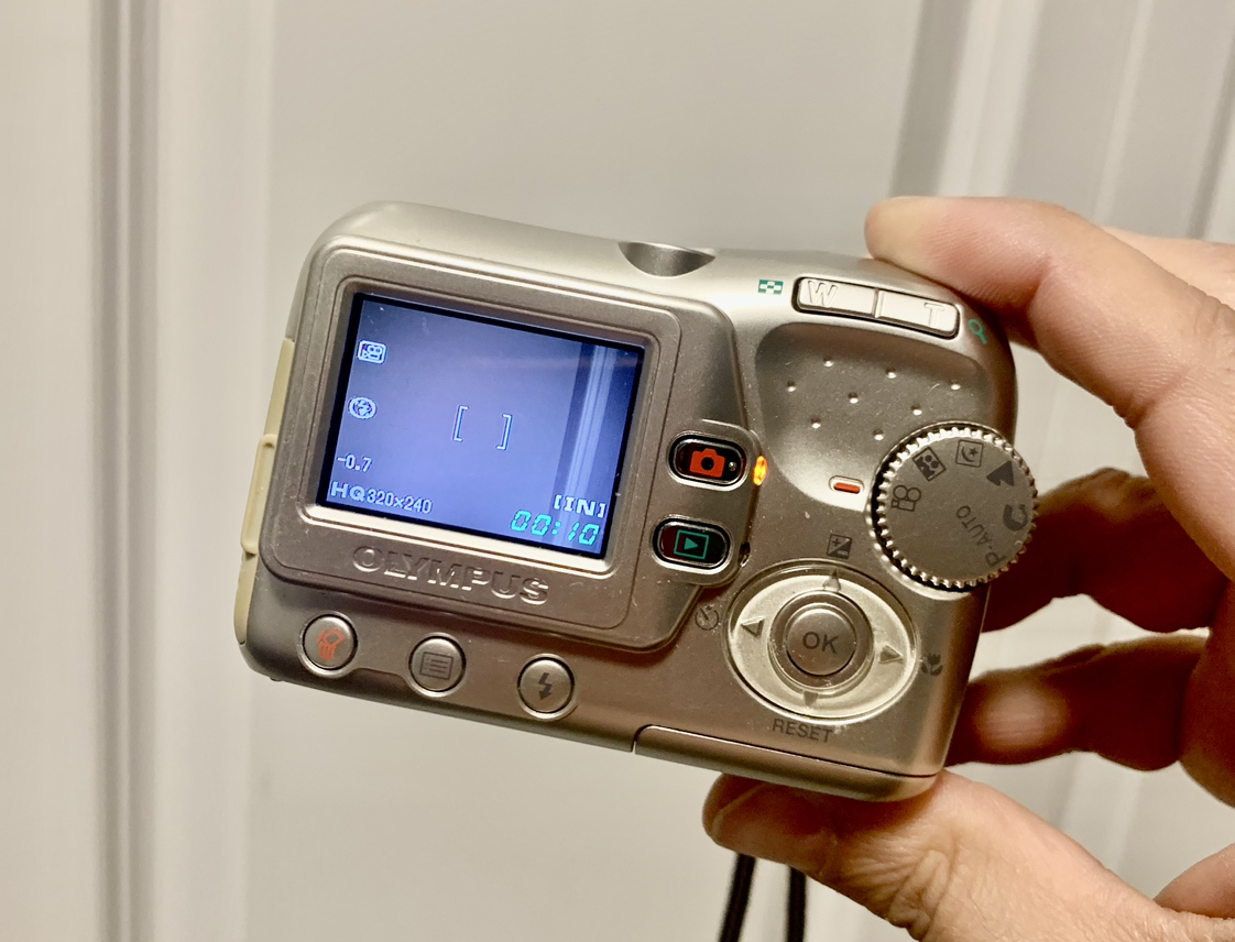 Olympus FE-110 5MP Digital Camera Silver image indicator(3)