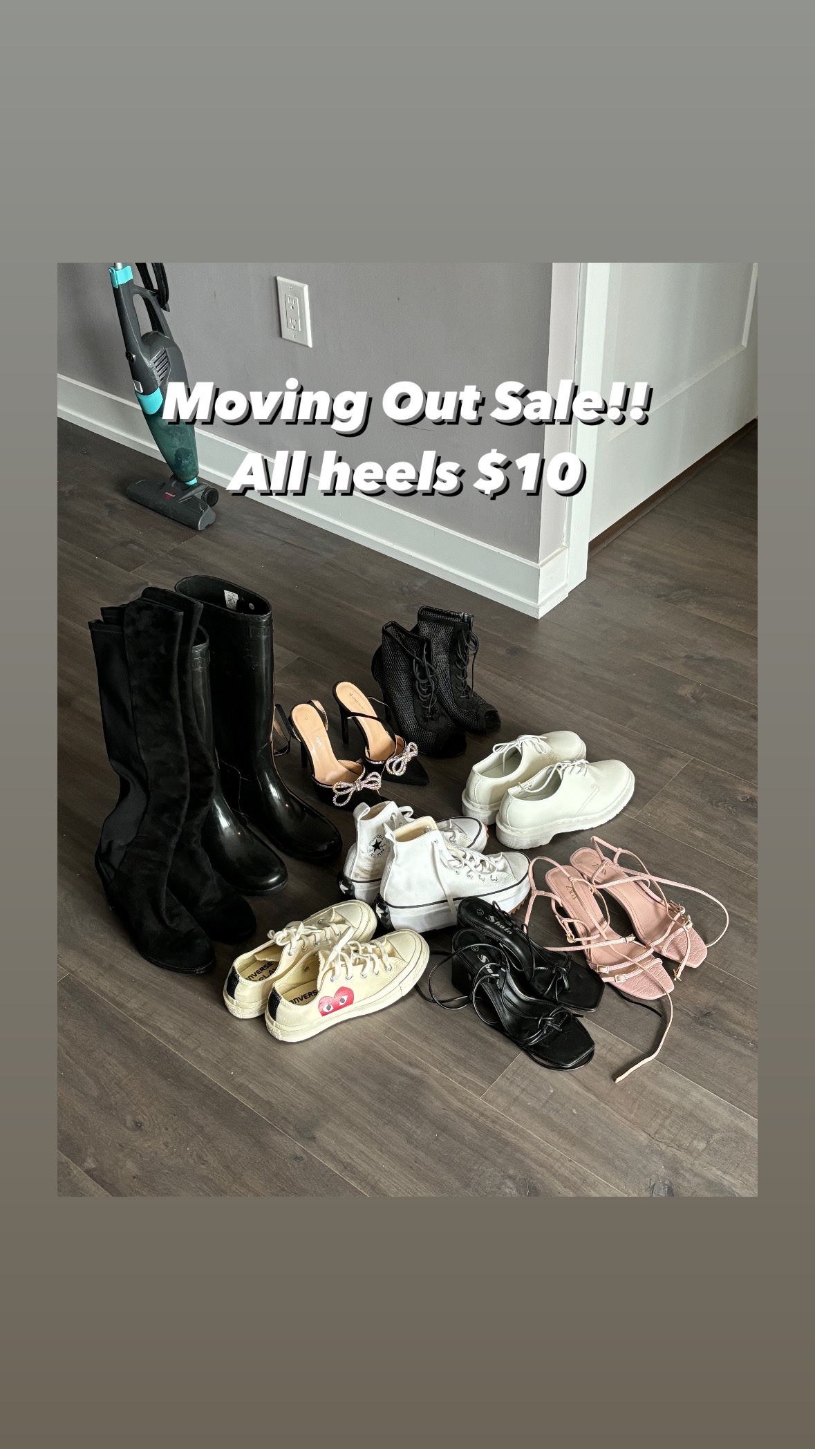 Moving out shoe sale!! size 6 thumbnail