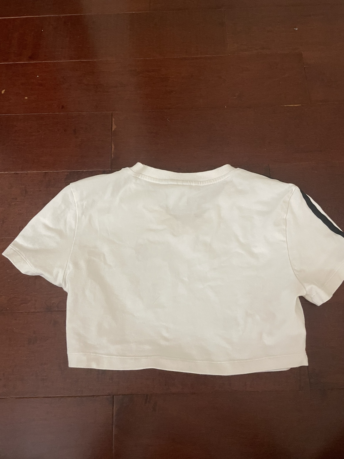 White adidas crop top - photo 4