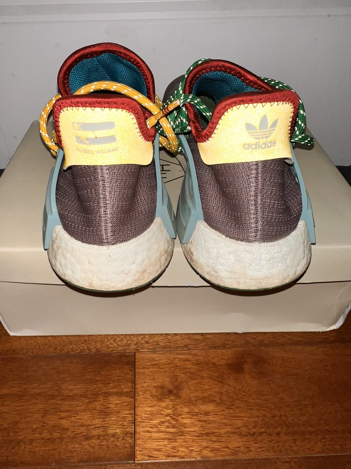 Adidas NMD Hu Pharrell Extra Eye Grey image indicator(3)