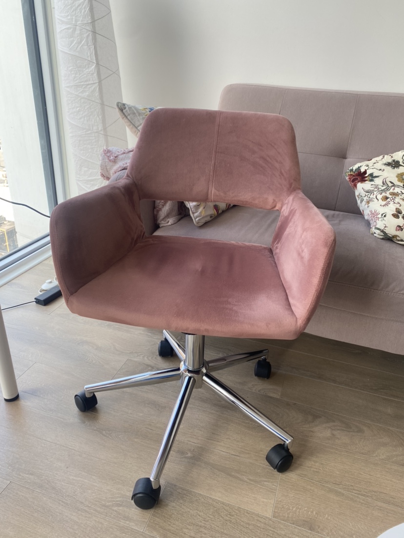 Rose Velvet Chair - photo 2