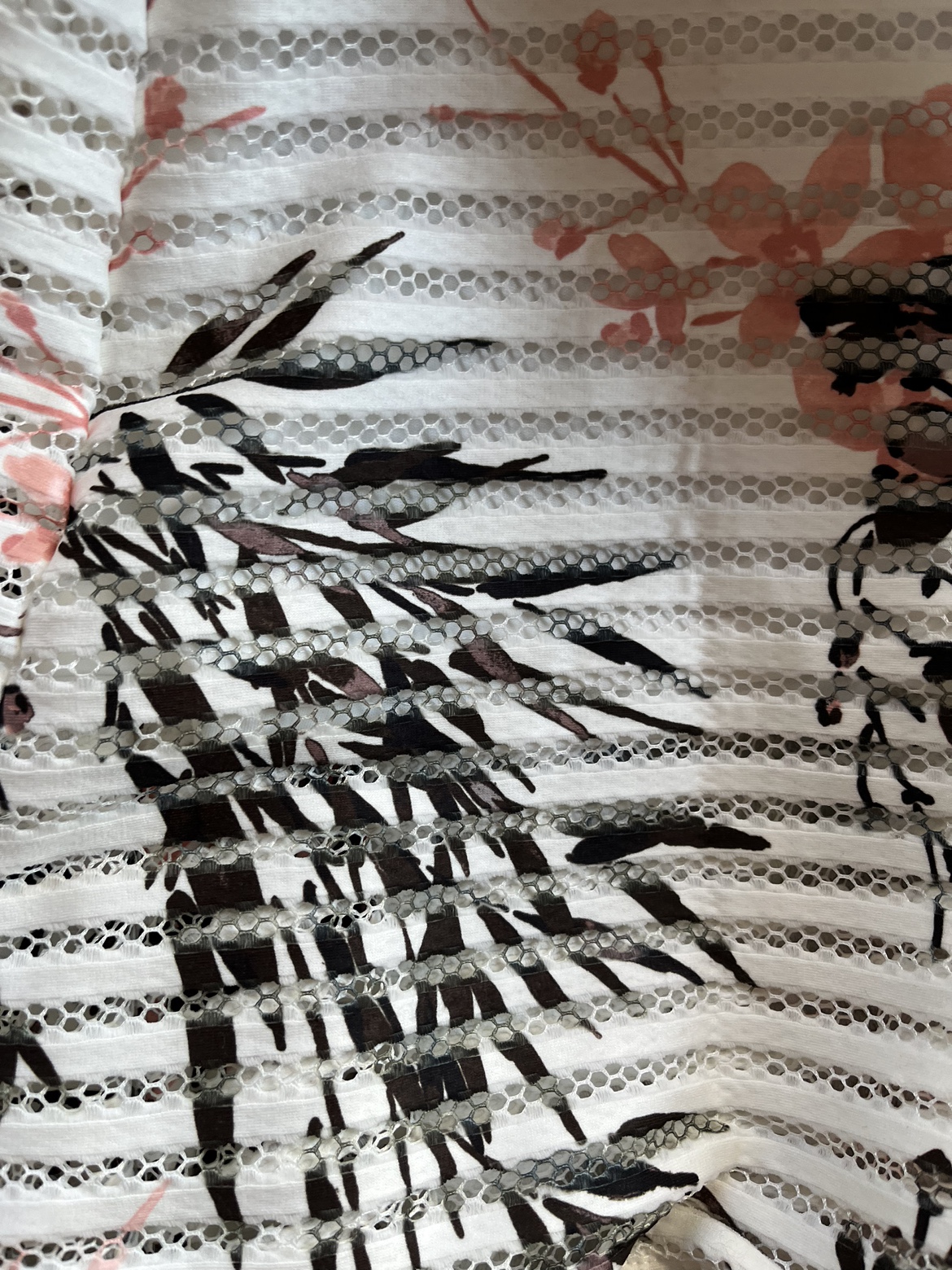 Skirt - pink, cream and black - lined image indicator(2)