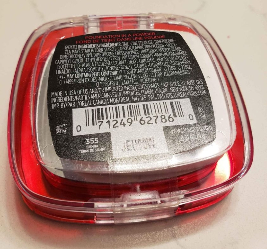 L'Oréal foundation powder image indicator(2)