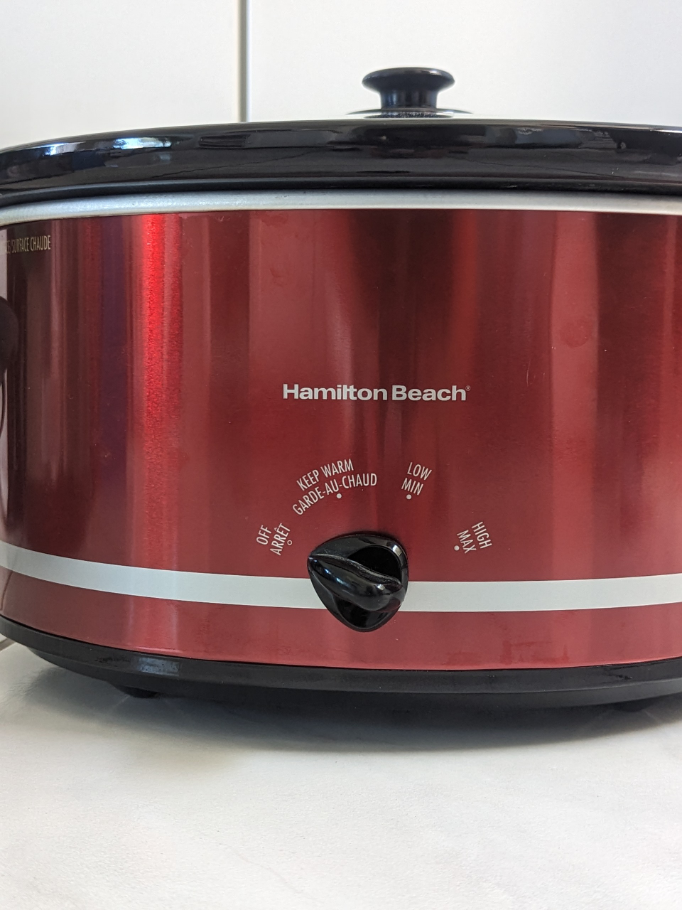 Hamilton Beach Slow Cooker Metallic Red - photo 2