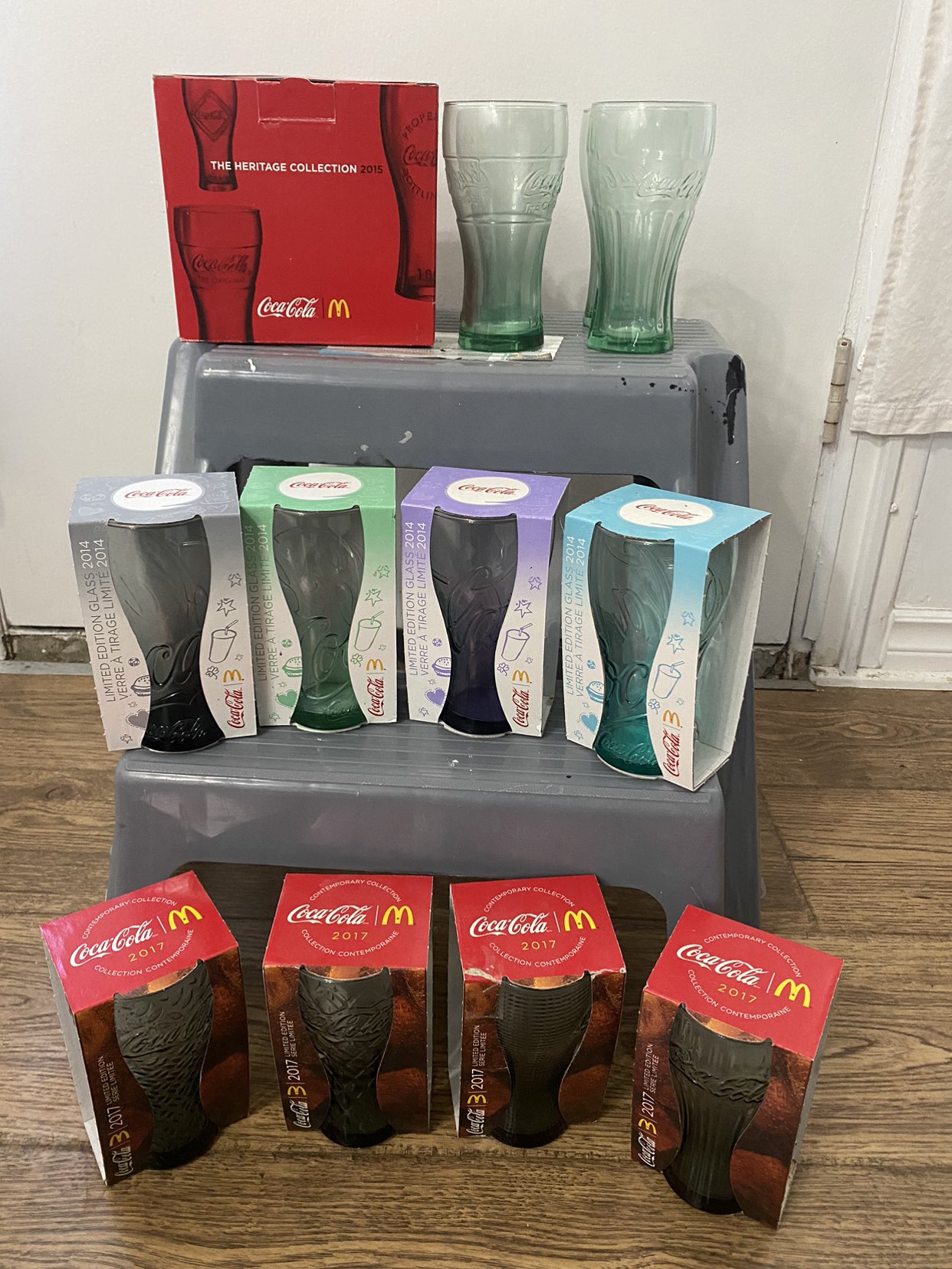 Coca cola glasses