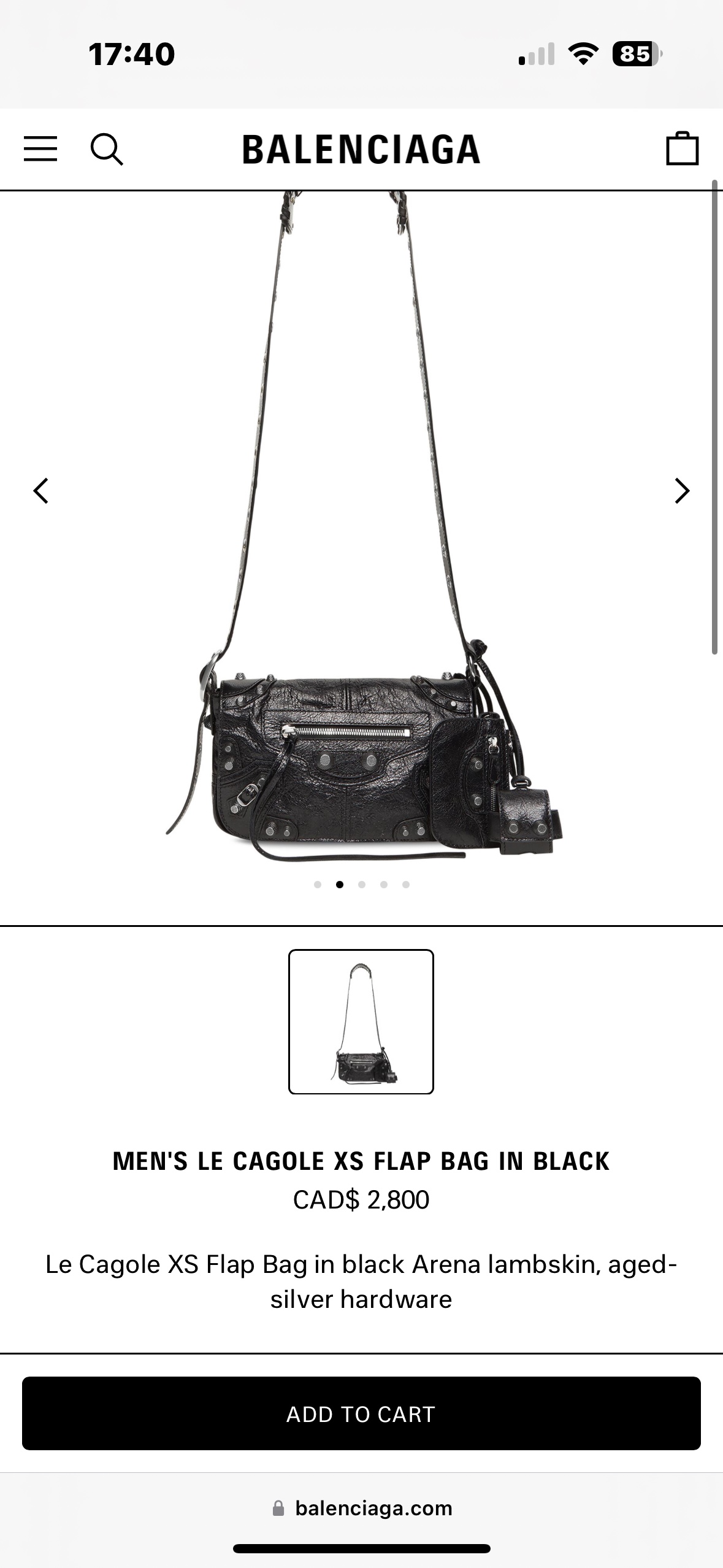 Balenciaga le cargo bag for sale - photo 2