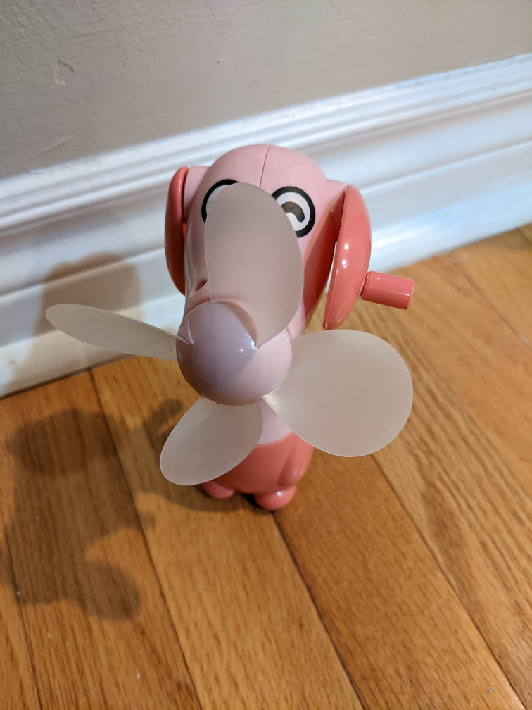 Cute portable MANUAL hand fan thumbnail