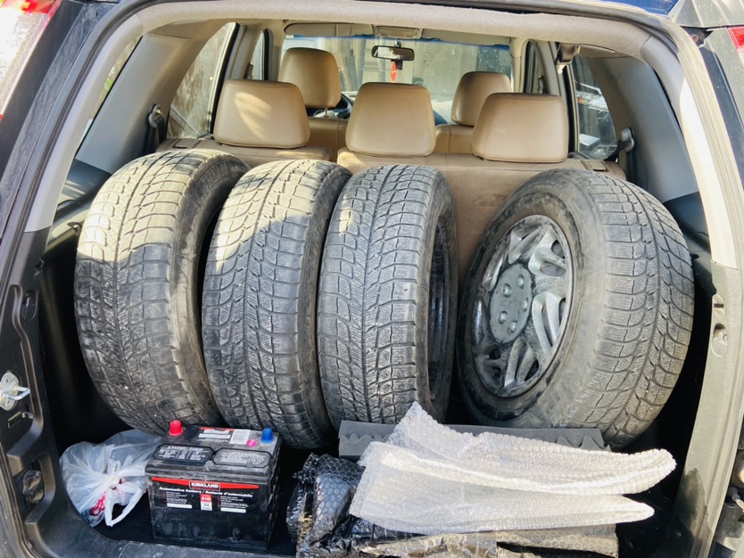 Tire with rim