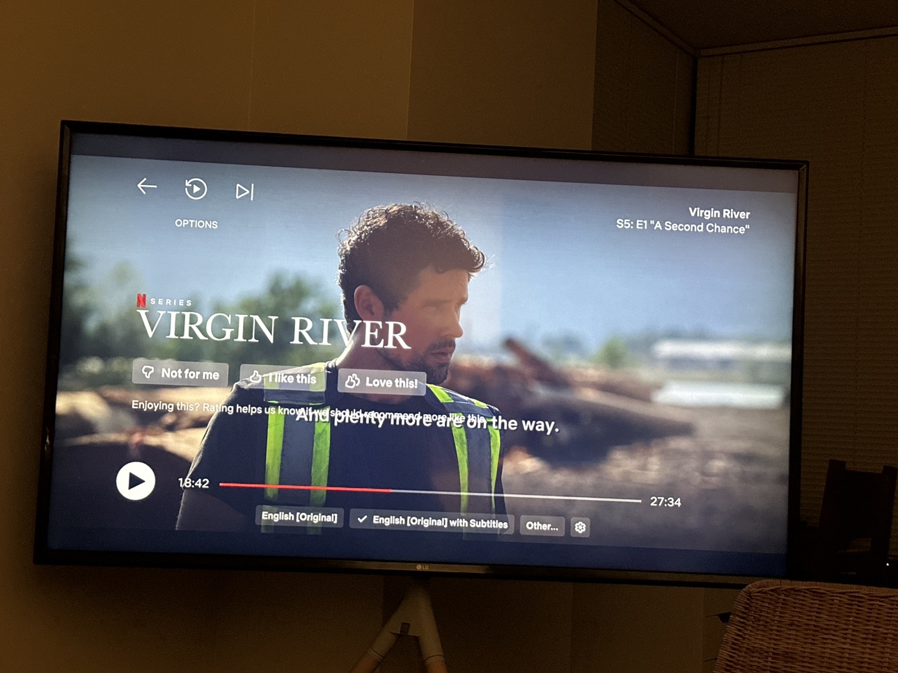 LG 55” 4K tv - photo 3