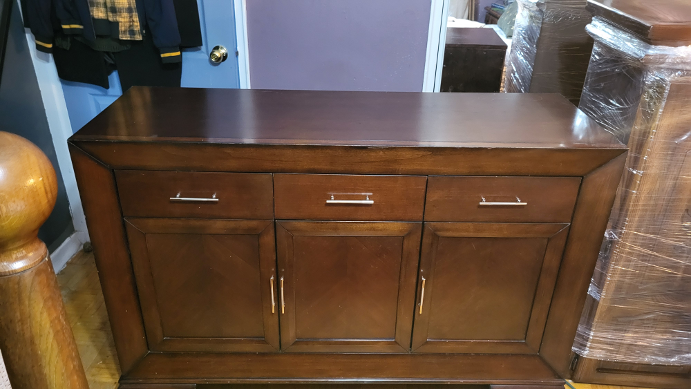 console cabinet solid wood. - photo 2