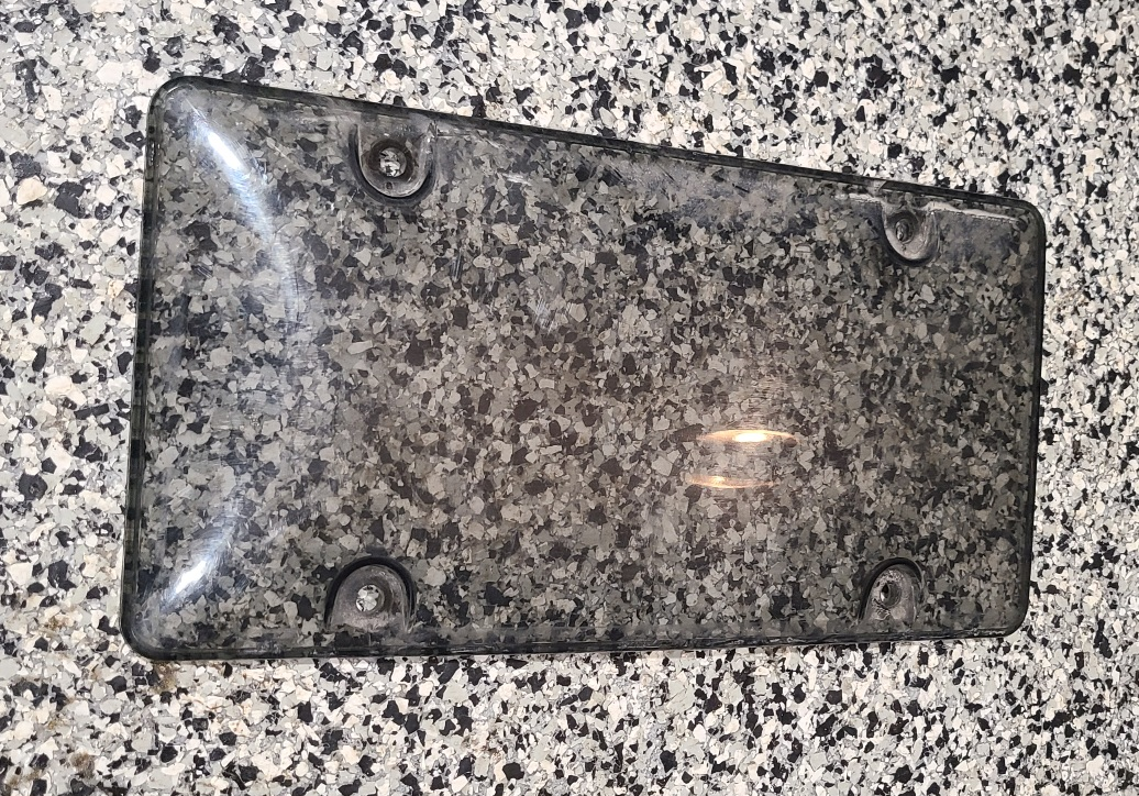 License plate protector