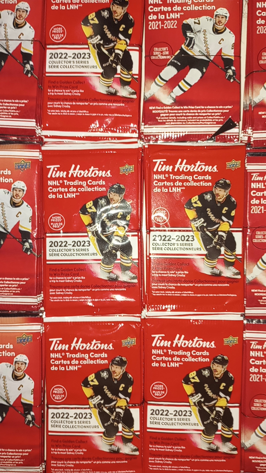 150+ collector hockey card packs